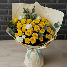 Букет цветов из:  Розы #REPLACE_PRED# Новомихайловском