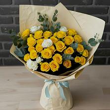 Букет цветов из:  Розы в Новомихайловском
