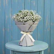 Букет цветов из:  Гипсофила в Новомихайловском