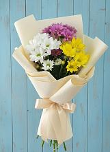 Букет цветов из:  Хризантемы в Новомихайловском