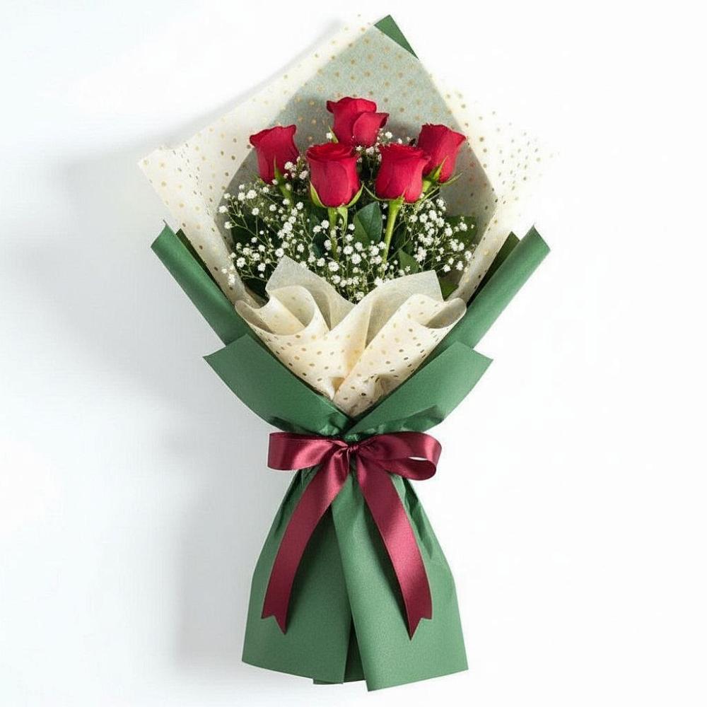 Букет цветов из: Розы в Новомихайловском