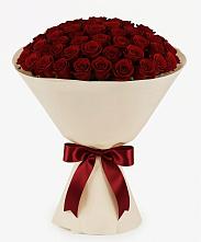 Букет 101 Бордовая роза Блэк Бакарра #REPLACE_PRED# Новомихайловском