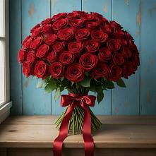 Букет Красные розы Блэк Меджик в Новомихайловском