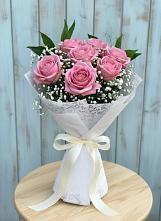 Букет цветов из:  Розы в Новомихайловском