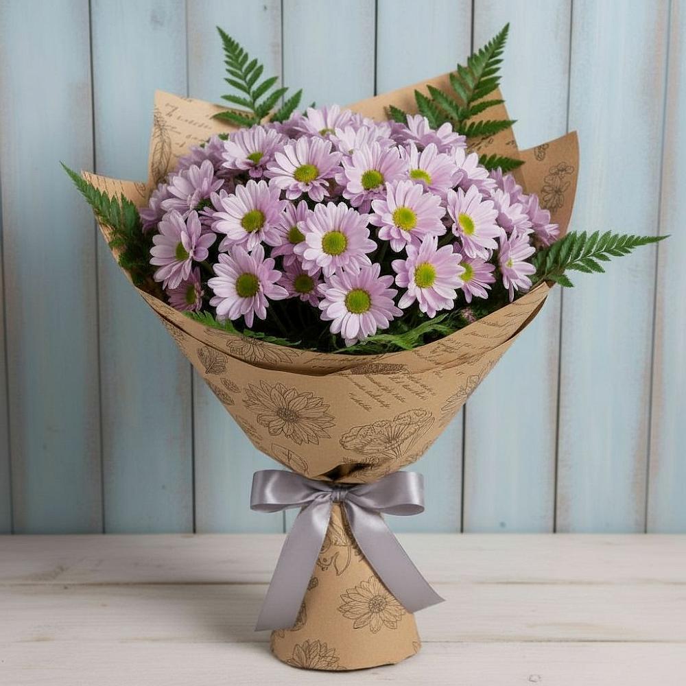 Букет цветов из: Хризантемы в Новомихайловском