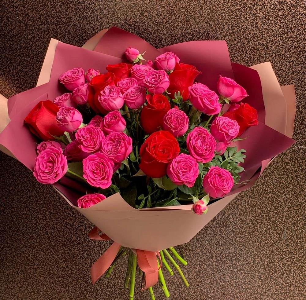 Букет В объятьях нежности в Новомихайловском