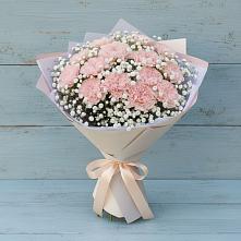 Букет цветов из:  Гвоздики #REPLACE_PRED# Новомихайловском