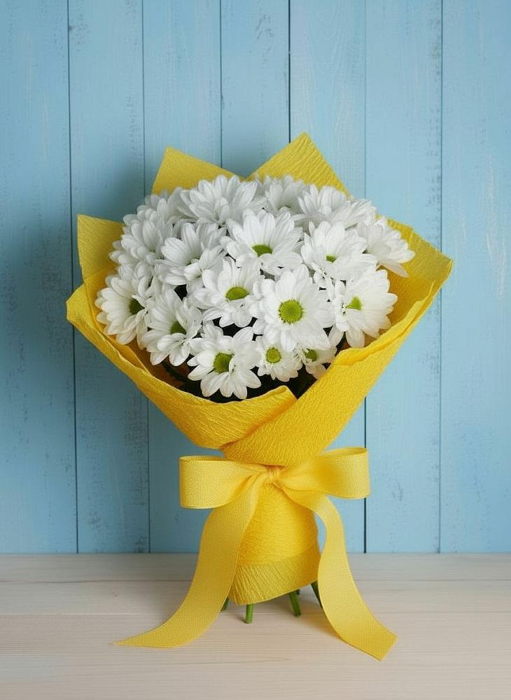 Букет цветов из: Хризантемы в Новомихайловском