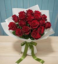 Букет Красные розы в Новомихайловском