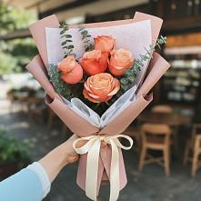 Букет цветов из:  Розы в Новомихайловском