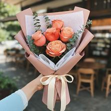 Букет цветов из:  Розы в Новомихайловском