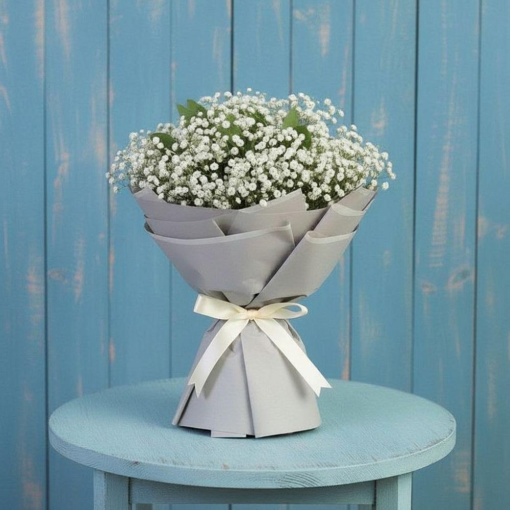 Букет цветов из: Гипсофила в Новомихайловском