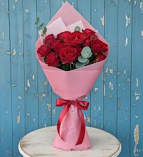Букет цветов из:  Розы в Новомихайловском