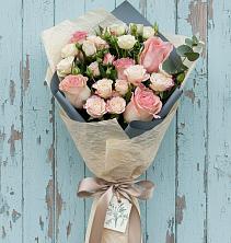 Букет цветов из:  Розы в Новомихайловском