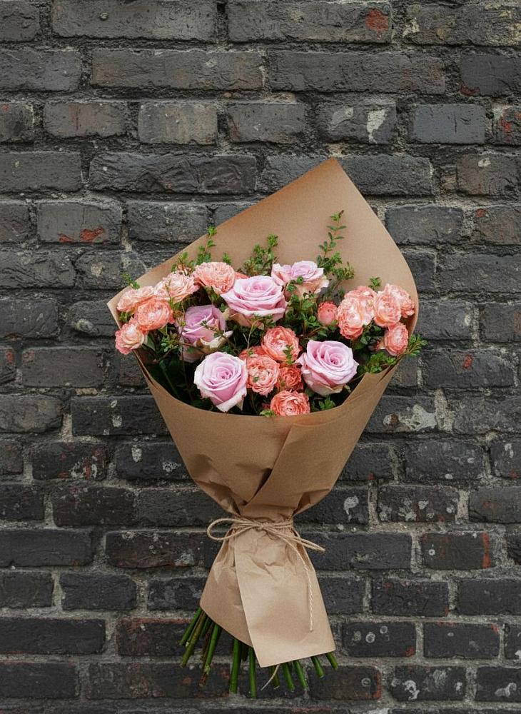 Букет цветов из: Розы в Новомихайловском