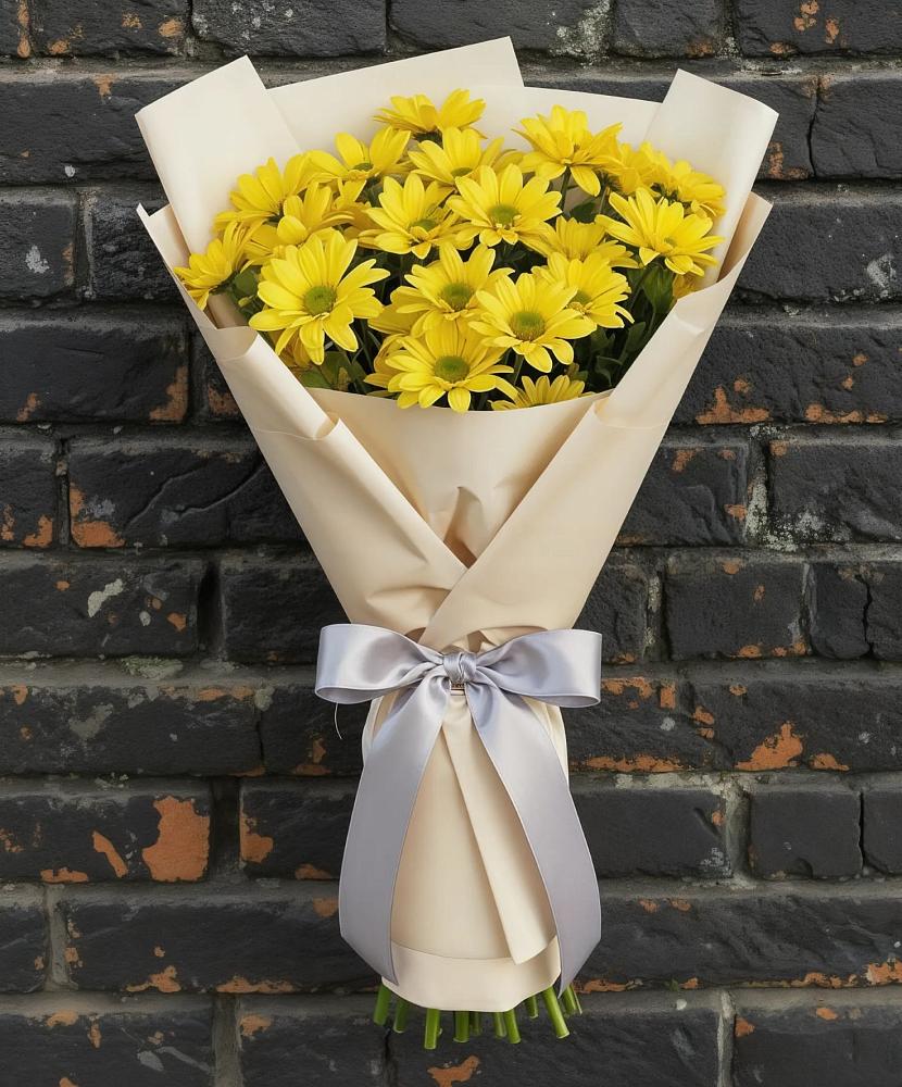 Букет цветов из: Хризантемы в Новомихайловском