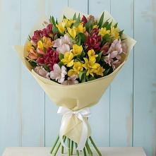 Букет цветов из:  Альстромерии в Новомихайловском