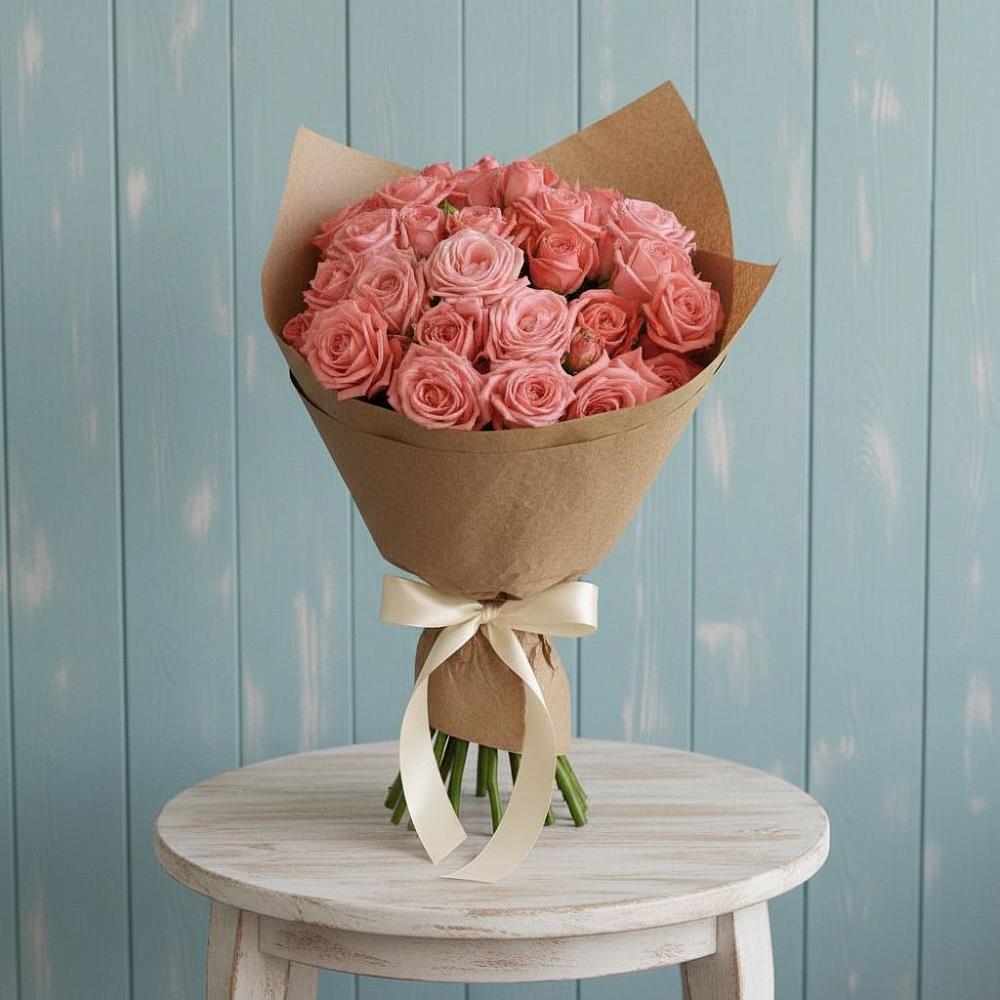 Букет цветов из: Розы в Новомихайловском