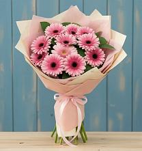 Букет цветов из:  Герберы в Новомихайловском