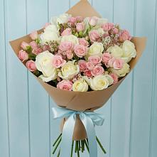 Букет цветов из:  Розы в Новомихайловском